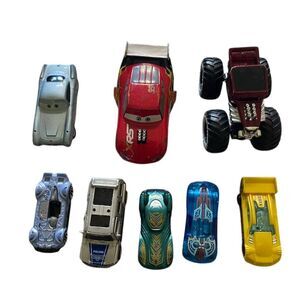 Disney Pixar Cars Lightning McQueen & Assorted Diecast Toy Car Lot